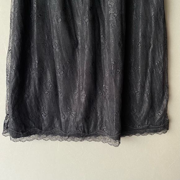 Club Monaco sz 2 lace Y2k goth fairycore slip dress‎ - Picture 3 of 9